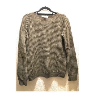 forever 21 knit sweater (grey)